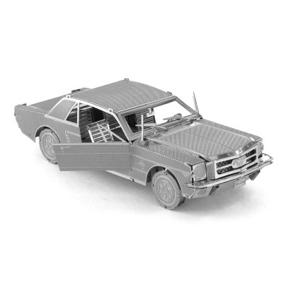 Металевий 3D-пазл Автомобіль 1965 Ford Mustang Металевий 3D-пазл Автомобіль 1965 Ford Mustang