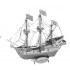 Металевий 3D-пазл Piececool Конструктор 3D Галеон Golden Hind Металевий 3D-пазл Piececool Конструктор 3D Галеон Golden Hind