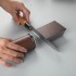 Роликова точилка для заточування ножів Roller sharpener  з 4 стороньою магнітною кутовою основою + 4 диски чорна