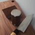 Роликова точилка для заточування ножів Roller sharpener  з 4 стороньою магнітною кутовою основою + 2 диски чорна