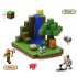 Магнітний конструктор Minecraft Водопад 128шт + 4 фігурки Майнкрафт Дитячий конструктор на магнітах Магнітний конструктор Minecraft Водопад 128шт + 4 фігурки Майнкрафт Дитячий конструктор на магнітах