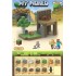 Магнітний конструктор Minecraft Будинок у джунглях 128шт + 4 фігурки Майнкрафт Дитячий конструктор на магнітах