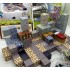 Магнітний конструктор Minecraft Шахта 128шт + 6 фігурок Майнкрафт Дитячий конструктор на магнітах