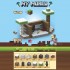 Магнітний конструктор Minecraft Сніговий будиночок 128шт + 4 фігурки Майнкрафт Дитячий конструктор на магнітах
