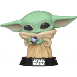 Колекційна фігурка Funko Pop Bobble Star Wars Mandalorian The Child Baby Yoda Grogu with Control Knob Зіркові воїни Мандалорець Малюк Йода Грогу з ручкою управління №370 Колекційна фігурка Funko Pop Bobble Star Wars Mandalorian The Child Baby Yoda Grogu with Control Knob Зіркові воїни Мандалорець Малюк Йода Грогу з ручкою управління №370
