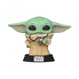 Колекційна фігурка Funko Pop Bobble Star Wars Mandalorian The Child Baby Yoda The Child with Pendant №398 Колекційна фігурка Funko Pop Bobble Star Wars Mandalorian The Child Baby Yoda The Child with Pendant №398