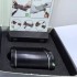Точилка для ножів та ножиць роликова Roller sharpener + 2 алмазні диски в коробці чорна