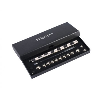 Ручка магнітна конструктор Polar Pen black-silver