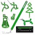 Ручка магнітна конструктор Polar Pen New green Зелена Ручка магнітна конструктор Polar Pen New green Зелена
