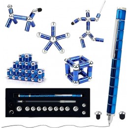 Ручка магнітна конструктор Polar Pen New blue Синя Ручка магнітна конструктор Polar Pen New blue Синя
