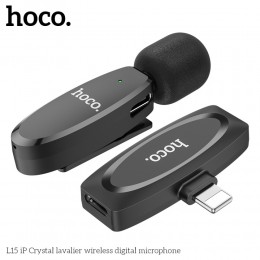 Мікрофон петличний Бездротовий Hoco L15 Type-C