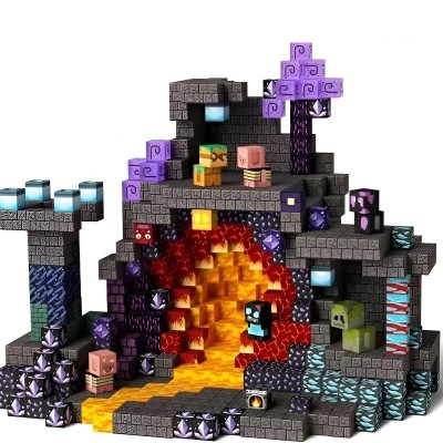 Магнітний конструктор  Magnetic Building Cubes 100 шт