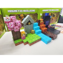 Магнітний конструктор Майнкрафт Сакура Minecraft My World 6681 175 шт Магнітний конструктор Майнкрафт Сакура Minecraft My World 6681 175 шт