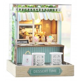 Румбокс Конструктор 3D Час десерту DIY Dessert Time без оригінальної коробки Roombox QT-086 Румбокс Конструктор 3D Час десерту DIY Dessert Time без оригінальної коробки Roombox QT-086