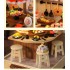 Румбокс Суші-бар Обертовий будинок їжі DIY Revolving Food House Roombox QT-088