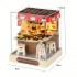 Румбокс Суші-бар Обертовий будинок їжі DIY Revolving Food House Roombox QT-088