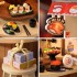 Румбокс Суші-бар Обертовий будинок їжі DIY Revolving Food House Roombox QT-088