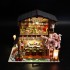 Румбокс Японський Суші-Ресторан 3D інтер'єрний конструктор Gibbon Sushi M2011 + купол Румбокс Японський Суші-Ресторан 3D інтер'єрний конструктор Gibbon Sushi M2011 + купол