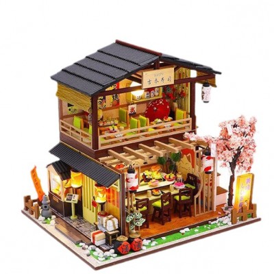 Румбокс Японський Суші-Ресторан 3D інтер'єрний конструктор Gibbon Sushi M2011 Румбокс Японський Суші-Ресторан 3D інтер'єрний конструктор Gibbon Sushi M2011