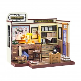 Румбокс Детективне агенство конструктор Detective Lodge DIY Book Nook PC2308 Румбокс Детективне агенство конструктор Detective Lodge DIY Book Nook PC2308
