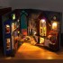 Бук Нук Магічна вулиця Book Nook Magic Spell Street книжковий куточок DIY TC-24 + купол