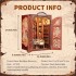 Бук Нук Спогади про книжкову крамницю Інтер'єрний конструктор Bookshop Memories Book Nook SD-01 Бук Нук Спогади про книжкову крамницю Інтер'єрний конструктор Bookshop Memories Book Nook SD-01