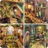 Бук Нук Зелена загадкова країна Book Nook Green Fairyland SQ-15 Інтер'єрний конструктор Бук Нук Зелена загадкова країна Book Nook Green Fairyland SQ-15 Інтер'єрний конструктор