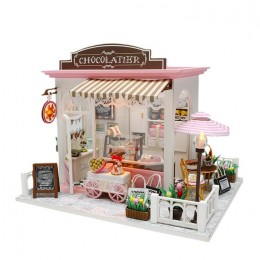 Румбокс CHOCOLATIER Roombox Інтер'єрний конструктор Кондитерська шоколадниця С007 + купол Румбокс CHOCOLATIER Roombox Інтер'єрний конструктор Кондитерська шоколадниця С007 + купол