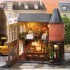 Румбокс Corner Restaurant конструктор Міні-будинок Кутовий Ресторан D-016 Румбокс Corner Restaurant конструктор Міні-будинок Кутовий Ресторан D-016