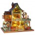 Румбокс Happy Jungle Resort DIY Будиночок у Джунглях Мініатюрний будиночок Roombox ES002 + купол Румбокс Happy Jungle Resort DIY Будиночок у Джунглях Мініатюрний будиночок Roombox ES002 + купол