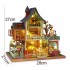 Румбокс Happy Jungle Resort DIY Будиночок у Джунглях Мініатюрний будиночок Roombox ES002 + купол Румбокс Happy Jungle Resort DIY Будиночок у Джунглях Мініатюрний будиночок Roombox ES002 + купол