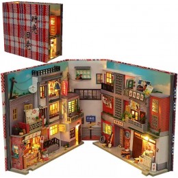 Бук Нук Старовинний провулок Book Nook Time Old Alley книжковий куточок DIY TC-26 + купол Бук Нук Старовинний провулок Book Nook Time Old Alley книжковий куточок DIY TC-26 + купол