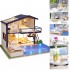 Румбокс Вілла з басейном Інтер'єрний конструктор Cutebee Time Apartment DIY Dollhouse Kit DIY A-066 + музичний механізм Румбокс Вілла з басейном Інтер'єрний конструктор Cutebee Time Apartment DIY Dollhouse Kit DIY A-066 + музичний механізм