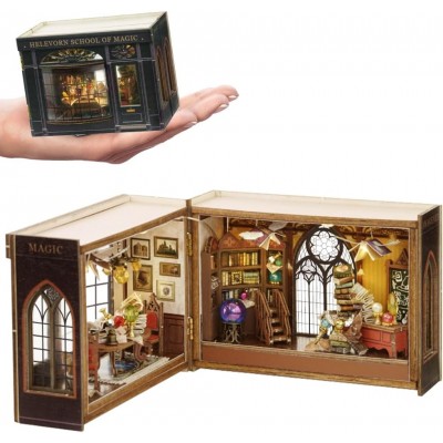 Румбокс Школа Магії Гаррі Поттера Mini House Kit School of Magic Harry Potter mini-110 Інтер'єрний конструктор