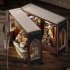 Румбокс Школа Магії Гаррі Поттера Mini House Kit School of Magic Harry Potter mini-110 Інтер'єрний конструктор