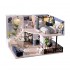 Румбокс Вілла Затишне життя Roombox Villa The Satisfied Time CUTEBEE Інтер'єрний конструктор L-032 + купол Румбокс Вілла Затишне життя Roombox Villa The Satisfied Time CUTEBEE Інтер'єрний конструктор L-032 + купол
