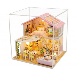 Румбокс Солодкий Час Cutebee Sweet Time DIY Dollhouse Kit Інтер'єрний конструктор M2001 + купол