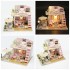 Румбокс Рожевий лофт DIY House Roombox Pink loft Інтер'єрний конструктор M033 з куполом