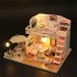Румбокс Рожевий лофт DIY House Roombox Pink loft Інтер'єрний конструктор M033 з куполом