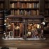 Румбокс Чарівна кав'ярня 3D Інтер'єрний конструктор Magic Coffee Shop DIY F-041 + купол Румбокс Чарівна кав'ярня 3D Інтер'єрний конструктор Magic Coffee Shop DIY F-041 + купол