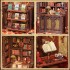 Бук Нук Книгарня Сова Book Nook Owl Bookstore SD-02 Інтер'єрний конструктор 3D Румбокс 