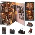 Бук Нук Темна Сім'я Венздей 3D Інтер'єрний конструктор Wednesday Magic Dark Family DIY Book Nook Kit SL-04 Бук Нук Темна Сім'я Венздей 3D Інтер'єрний конструктор Wednesday Magic Dark Family DIY Book Nook Kit SL-04