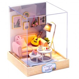 Румбокс Конструктор 3D Час для чаювання DIY Afternoon Tea Time Roombox QT-025 Румбокс Конструктор 3D Час для чаювання DIY Afternoon Tea Time Roombox QT-025