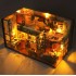 Румбокс Будиночок Літературна утопія DIY House Literary Utopia Інтер'єрний конструктор Roombox TD-43 + купол