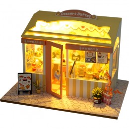 Румбокс Мініатюрна кондитерська Cake Shop DIY Kit Інтер'єрний конструктор Roombox TD-34 Румбокс Мініатюрна кондитерська Cake Shop DIY Kit Інтер'єрний конструктор Roombox TD-34
