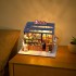 Румбокс Суші-ресторан Sushi Restaurant DIY Book Nook Kit Інтер'єрний конструктор TD-35