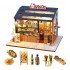 Румбокс Суші-ресторан Sushi Restaurant DIY Book Nook Kit Інтер'єрний конструктор TD-35