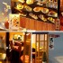 Румбокс Суші-ресторан Sushi Restaurant DIY Book Nook Kit Інтер'єрний конструктор TD-35