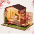 Румбокс Вітальня в японському стилі Інтер'єрний конструктор Roombox Miniature of Chinese hall DIY J-011