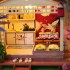 Румбокс Вітальня в японському стилі Інтер'єрний конструктор Roombox Miniature of Chinese hall DIY J-011